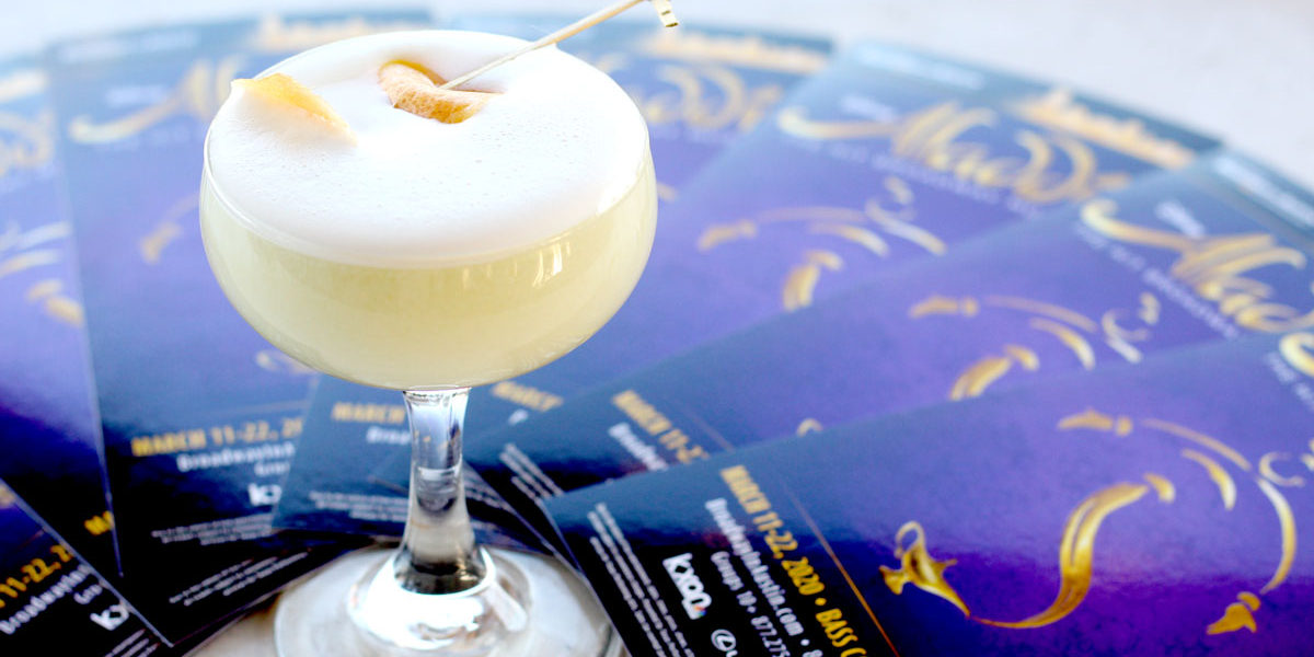 Drink themed around Disney's Aladdin