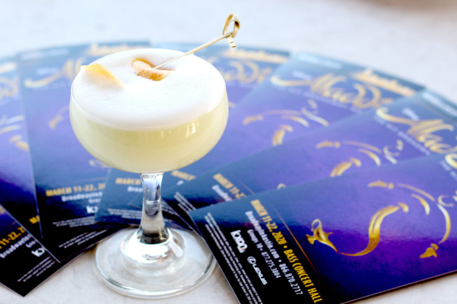 Drink themed around Disney's Aladdin